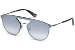 WEB EYEWEAR WE0193-08C Unisex Rectangular Sunglasses Havana Acetate Frame Brown Polycarbonate Lens UV400
