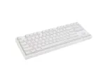 GENESIS Thor 404 TKL klaviatūra žaidimams laida USB QWERTY US International balta