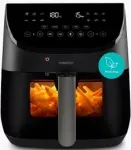 MEDION MD 13060 X20 XXL Air Fryer 6.6 L Black 1700 W with Food Thermometer