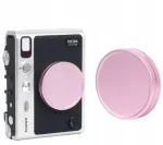 LOVEINSTANT apsauginis objektyvo dangtelis, skirtas Fujifilm Instax Mini Evo &ndash; rožinis