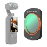 K&F Concept Cirkuliacinis poliarizacinis filtras CPL HD MRC 12 sluoksnių, skirtas DJI Osmo Pocket 3 (KF01.2532)