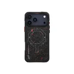 Skinarma Vektor Dėklas, skirtas iPhone 17 Pro Max, magnetinis įkrovimas, juodas