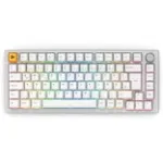 Glorious GMMK Pro 75 % gaming klaviatūra, ISO, Pre-Built, balta