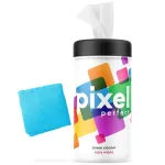 Valymo servetėlės it dusters Pixel Perfect PP-W50, pakuotė po 50 vnt., bepūkės ekranų ir lę&scaron;ių valymui