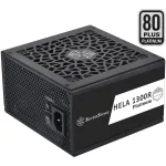 SST-HA1300R-PM 1300W, PC maitinimo blokas juodas, 9x PCIe, kabelių valdymas, 1300 W