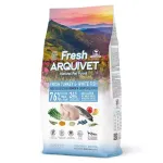 Sausas &scaron;unų ėdalas ARQUIVET Fresh Senior & Light kalakutiena ir žuvis, 10 kg, 26 % baltymų, 10 % riebalų