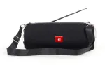 GEMBIRD Ne&scaron;iojamas Bluetooth garsiakalbis su FM radiju ir antena - Juoda