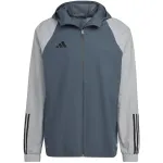 adidas Tiro 23 Competition All-Weather vyri&scaron;ka striukė pilka HU1320