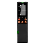 NEO TOOLS 75-151 lazerio spindulio detektorius raudoniems sukamojo lazerio lygiams su dvigubu LCD ekranu ir strypo spaustuku