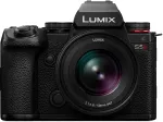 Panasonic Lumix DC-S5 Mark II veidrodinis fotoaparatas su Lumix S 50mm f/1.8 objektyvu - juodas