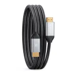 ORICO H4Y1 HDMI 2.0 laidas 5m juodas, 4K 60Hz, 18Gbps, auksu dengtos jungtys