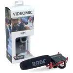 R&Oslash;DE VIDEOMIC PRO R mikrofonas juodas Skaitmeninis fotoaparato mikrofonas