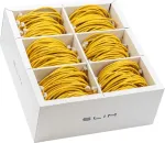 Wirewin SLIM KAT6A 10 Gigabit &scaron;viesus pataisymo kabelis, 1,5 m, U/FTP, &Oslash; 3,8 mm, geltonas, 60 vienetų paketas KAT6A LIGHT Shielded (SLIM-LS-K6A 1.5 YE 60)