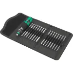 Wera 17 dalių Kraftform Kompakt 60 antgalių rinkinys, plok&scaron;tieji, Phillips, Pozidriv, TORX BO 05051042001