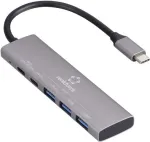 Renkforce RF-USBH-280 5 prievadų USB 3.2 Gen 1 &scaron;akotuvas su USB-C PD įkrovimo prievadu (RF-6439798)