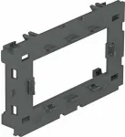 OBO Bettermann modulio tvirtinimo laikiklis Modul 45, atviras, &scaron;viesiai pilkas (6288576)