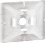Legrand 032065 juostelių tvirtinimo pagrindas, lipnus ir varžtais tvirtinamas, natūralios spalvos, 100 vnt.