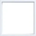 HAGER WAF7073WM tarpinis žiedas 50x50mm centrinėms plok&scaron;tėms, poliarinės baltos spalvos