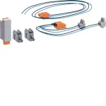 HAGER ZY5R2SI SIBO 1A įrangos paketas APZ/RfZ, 1400mm, pilkos spalvos