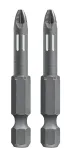 kwb 122153 PoziDriv antgalis PZ3, 25 mm, 1/4 colio &scaron;e&scaron;iabriaunis kotas, plieninis, 2 vnt.
