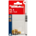 Fischer PA 4 M6/13,5 K NV žalvarinis inkaras, 1 rinkinys (503785)