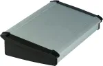 Bopla TOPLINE ATPH 1850-250 konsolinis korpusas, 250 x 181 x 53 mm, lieto aliuminio, grafito pilkos spalvos (RAL 7024) 92850250.MT1