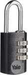 Yale YE3CB/20/121/1/BK 20 mm juodas kombinuotas spynas