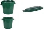 EDA 75 L lauko &scaron;iuk&scaron;lių konteineris, žalias, perdirbto plastiko, 013011 V.CA VX8