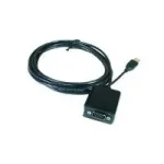 EXSYS EX-1302IS USB į RS-232 serijinis adapteris, FTDI lustas, 0,8 m laidas, juodas