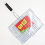 ASI COLLECTION BBQ grotelės 40x30cm, chromuotas plienas