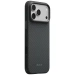 PITAKA Summa dėklas iPhone 18 Pro Max / 17 Pro Max, juodai pilkas