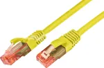 Wirewin Cat6 U/UTP komutacinis kabelis, 0,5 m, geltonas