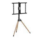 Grindinis TV stovas Gembird TVS-75ST-01 Juoda Mediena
