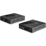 StarTech.com HDMI KVM ilgintuvas per IP tinklą &ndash; 4K 30Hz HDMI 2.0 ir USB per IP LAN arba Cat5e/Cat6 Ethernet kabeliu (100m/330ft) &ndash; nuotolinio KVM jungiklio/konsolės siųstuvas/imtuvas rinkinys