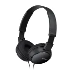 Ausinės Sony MDR-ZX110, laidinės, juodos