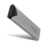 I&scaron;orinis metalinis dėklas Axagon EEM2-UG2 USB-C 10Gbps M.2 NVMe SSD