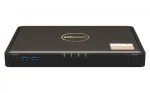 QNAP TBS-464 NAS darbalaukio Intel&reg; Celeron&reg; N5105 8 GB DDR4 0 TB QNAP Turbo System juodas
