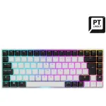 Sharkoon SKILLER SGK50 S3 mechaninė klaviatūra žaidimams USB QWERTY portugali&scaron;kas baltas
