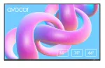 AVOCOR Avs-8610 86 colių 4K stiklinis interaktyvus LED ekranas