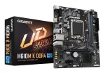 GIGABYTE H610M K DDR4 pagrindinė plok&scaron;tė &ndash; palaiko Intel Core 14-osios kartos procesorius, 3+1+1 fazių hibridinis maitinimo dizainas, iki 3200 MHz DDR4, 1xPCIe 3.0 M.2, GbE LAN, USB 3.2 Gen 1