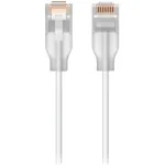 Tinklo jungiamasis laidas UBIQUITI UACC-Cable-Patch-EL Cat6 RJ-45 2.5GbE PoE++ 0,15 m per&scaron;viečiamas baltas (24 vnt.)