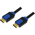 HDMI kabelis LogiLink CHB1102 2 m A tipo juodas/mėlynas, 8.16 Gbit/s