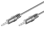 Audio kabelis 3,5mm lizdas-lizdas MediaRange MRCS140 1m juodas