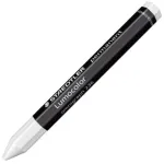 STAEDTLER Signierkreide Lumocolor permanent omnigraph, wei&szlig; Universalkreide, wasserfest, auch f&uuml;r nasses Holz, - 12 St&uuml;ck (236-0)