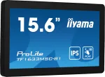 IIYAMA ProLite TF1633MSC-B1 kompiuterio monitorius 39,6 cm (15,6 inch) 1920x1080 Full HD liečiamasis ekranas juodas