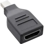 InLine DisplayPort keitiklis, mini DisplayPort (vyri&scaron;kas) / HDMI (moteri&scaron;kas), FullHD/60Hz