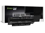 Green Cell PRO DE01PRO ne&scaron;iojamojo kompiuterio baterija, skirta Dell Inspiron 13R 14R 15R 17R Q15R, Vostro, 11,1 V, 5200 mAh, 6 celių, Li-Ion, juoda