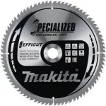 Makita Specialized EFFICUT diskinio pjūklo geležtė medienai ir metalui, 305 mm, 80 dantų