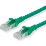 ROLINE Patch-Cable RJ-45 (M) į RJ-45 (M) 5 m UTP CAT 6 Halogen-Free, Moulded, Stranded Žalia (21.15.2535)