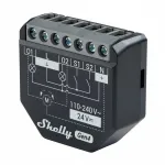 2 vnt. komplektas Shelly 2PM Gen4 Zigbee/Matter valdiklių
